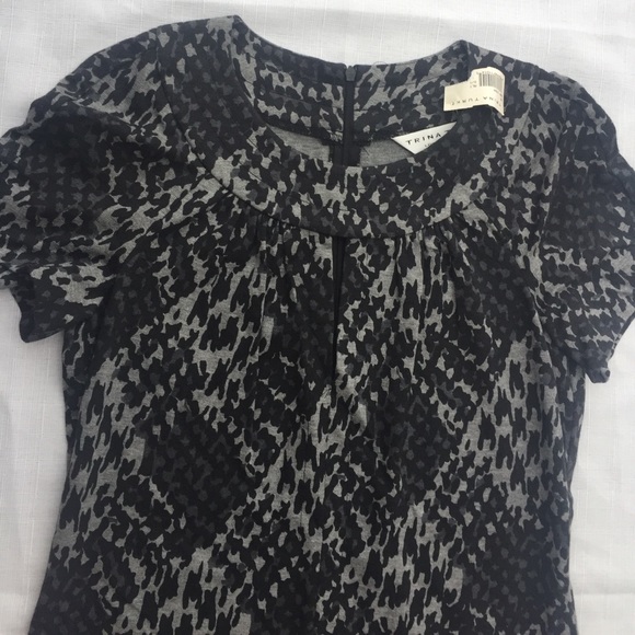 Trina Turk Abstract Print short sleeve Dress - Picture 4 of 6